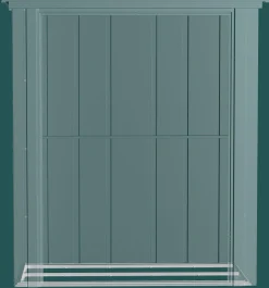 Arrow Floor Frame & Base Kits-Grey Floor Frame Kit for Spacemaker Patio Shed 4x3 ft.