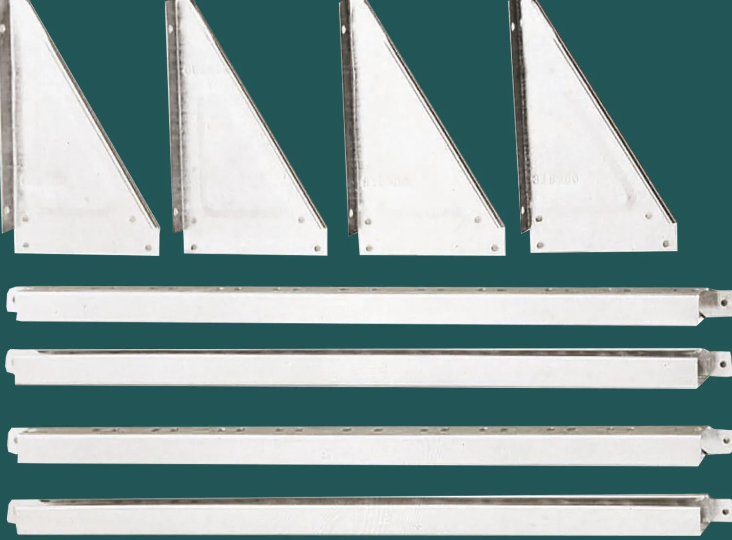 Arrow Shelving Kits-Multi Shelf Kit- Hanger & Brackets