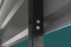 Arrow Semi-Truck-RV Carport 14 ft. x 78 ft. x 14 ft. Charcoal BKP