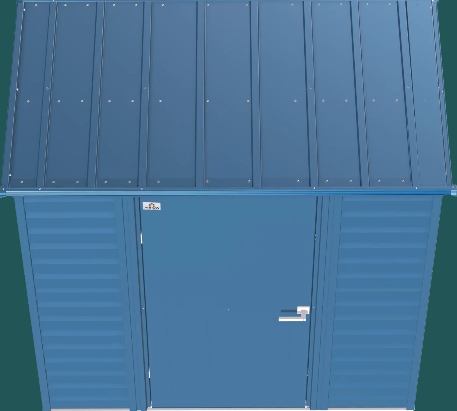 Arrow Metal Sheds-Select 6 x 4 x 6 ft Blue Shed