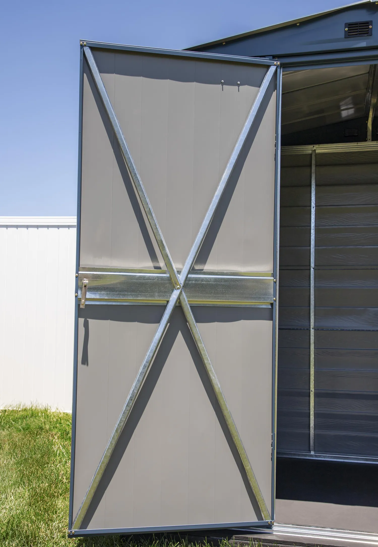 Arrow Metal Sheds-Select 6 x 4 x 6 ft Blue Shed