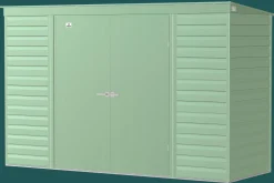 Arrow Metal Sheds-Select 10 x 4 x 6 ft Green Shed