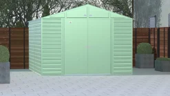 Arrow Metal Sheds-Select 10 x 12 x 8 ft Green Shed
