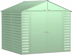 Arrow Metal Sheds-Select 8 x 8 x 8 ft Green Shed