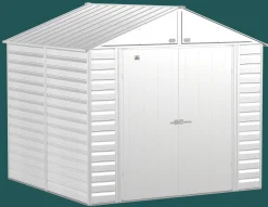 Arrow Metal Sheds-Select 8 x 8 x 8 ft Light Grey Shed