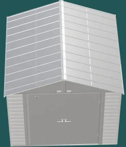 Arrow Metal Sheds-Select 8 x 8 x 8 ft Light Grey Shed