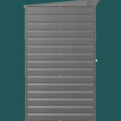 Arrow Metal Sheds-Select Steel Storage Shed, Pent, Charcoal