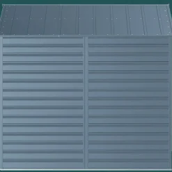 Arrow Metal Sheds-Select Steel Storage Shed, Peak, Blue Grey