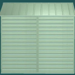Arrow Garden Sheds|Metal Sheds-Select Steel Storage Shed, Peak, Sage Green
