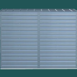 Arrow Metal Sheds-Select Steel Storage Shed, Pent, Blue Grey