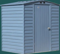Arrow Metal Sheds-Select Steel Storage Shed, 8x8, Sage Green