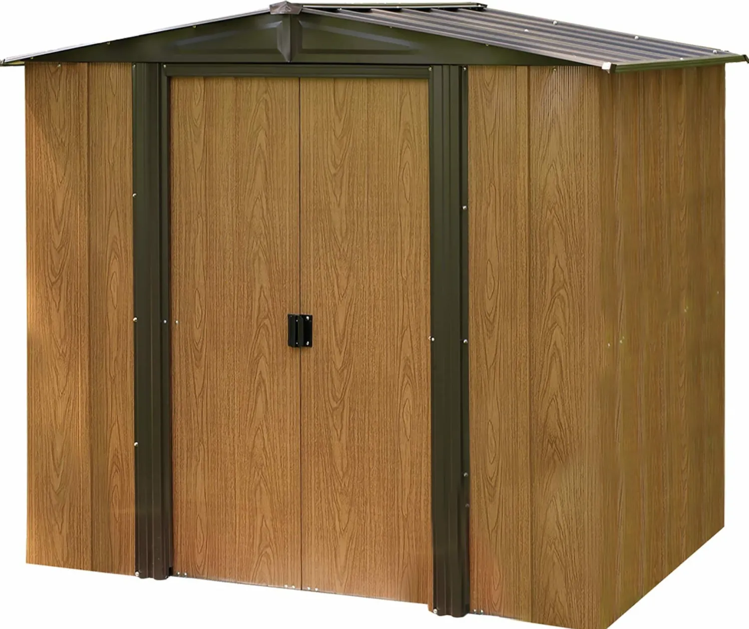 Arrow Metal Sheds-6x5 Woodgrain Shed