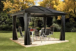 Sojag Hard-Top Gazebos-Cambridge Hardtop Gazebo, 10 ft. x 12 ft.