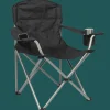 Camp & Go Quad Chairs-CAMP&GO Black Heavy Duty Quad Chair