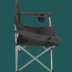 Camp & Go Quad Chairs-CAMP&GO Black Heavy Duty Quad Chair