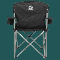 Camp & Go Quad Chairs-CAMP&GO Black Heavy Duty Quad Chair