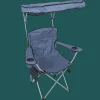 Camp & Go Quad Chairs|Canopy Chairs-CAMP&GO Blue Max Shade Quad Camping Chair