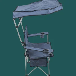 Camp & Go Quad Chairs|Canopy Chairs-CAMP&GO Blue Max Shade Quad Camping Chair