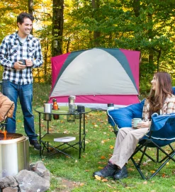Camp & Go Tables-CAMP&GO Green 28" Round Portable Table