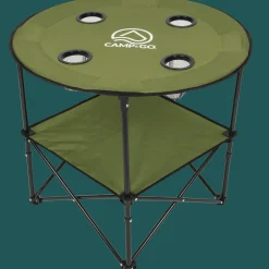Camp & Go Tables-CAMP&GO Green 28" Round Portable Table
