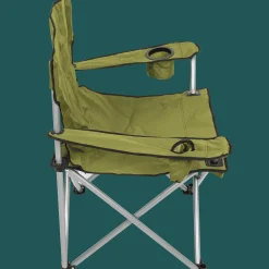 Camp & Go Quad Chairs-CAMP&GO Green Heavy Duty Heated Quad Chair