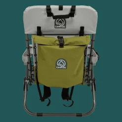 Camp & Go Backpack Chairs-CAMP&GO Lace Up Removable Backpack Chair Stone