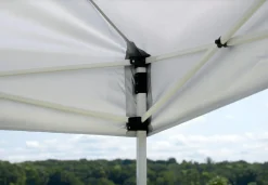QuikShade Pop-Up Canopies-Commercial C200 Straight Leg Pop-Up Canopy, 10 ft. x 20 ft. White