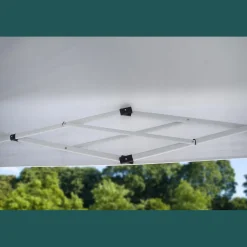QuikShade Pop-Up Canopies|Canopy Tents-Commercial Straight Leg Pop-Up Canopy, 10 ft. x 20 ft. White