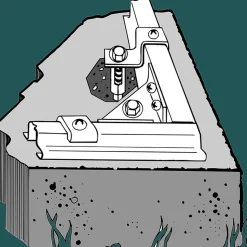 Arrow Hardware-Concrete Anchor (Clips & Shields)