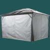Sojag Gazebo Curtains-Curtains for Meridien Gazebo (Gazebo Not Included)