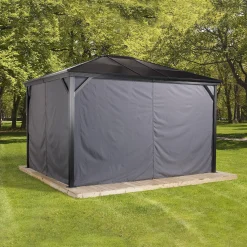 Sojag Gazebo Curtains-Curtains for Verona Gazebo (Gazebo Not Included)