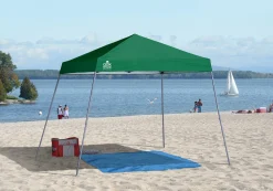 QuikShade Canopy Tents|Pop-Up Canopies-Expedition EX81 Slant Leg Pop-Up Canopy, 12 ft. x 12 ft. Green