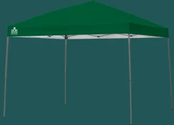 QuikShade Canopy Tents|Pop-Up Canopies-Expedition EX144 Straight Leg Pop-Up Canopy, 12 ft. x 12 ft. Green