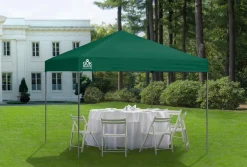QuikShade Canopy Tents|Pop-Up Canopies-Expedition EX144 Straight Leg Pop-Up Canopy, 12 ft. x 12 ft. Green