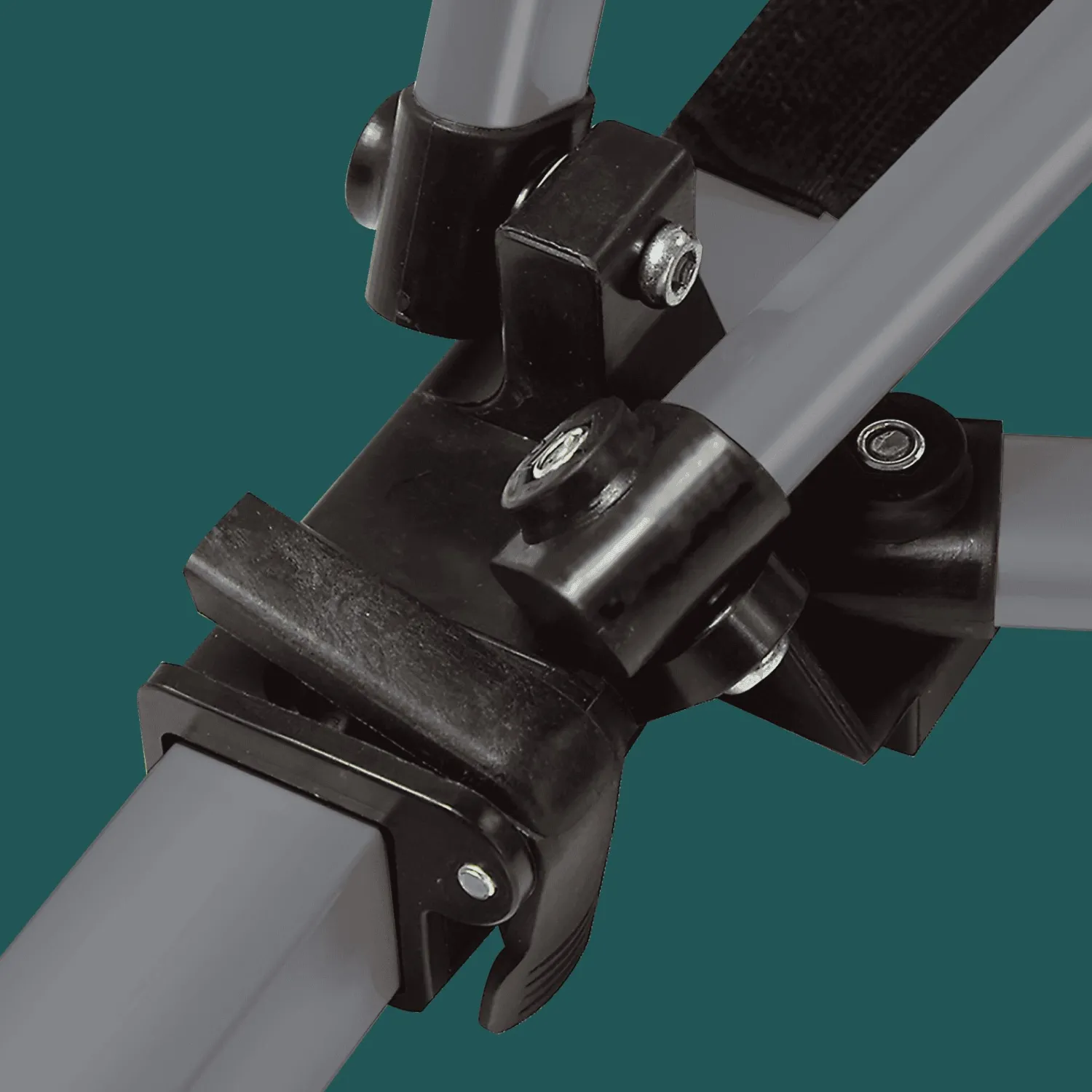 QuikShade Canopy Tents-Expedition EX64 10x10 ft. Slant Leg Canopy- Blue