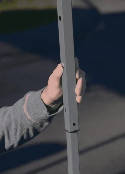 QuikShade Canopy Tents-Expedition EX64 10x10 ft. Slant Leg Canopy- Blue