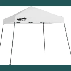 QuikShade Pop-Up Canopies-Expedition One Push EX64 Slant Leg Pop-Up Canopy, 10 ft. x 10 ft. White