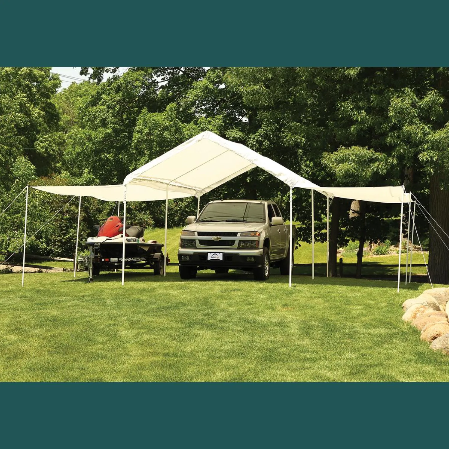 ShelterLogic Canopy Tents-Extension and Sidewall Kit for Canopy