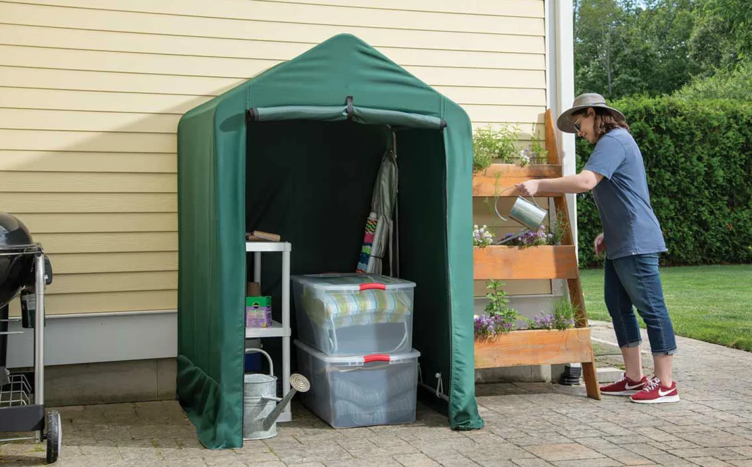 ShelterLogic Portable Sheds-Garden Shed 4x4x6