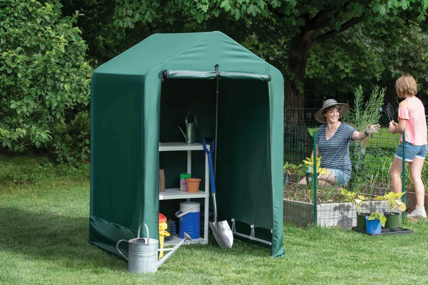 ShelterLogic Portable Sheds-Garden Shed 4x4x6