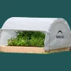 ShelterLogic Raised Beds|Patio Greenhouses-Grow IT™ Backyard Round Raised Bed Greenhouse, 4 ft. x 4 ft. x 2 ft.