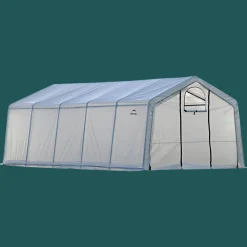 ShelterLogic Portable Greenhouses-GrowIT® Heavy Duty Peak Greenhouse, 12 ft. x 24 ft. x 8 ft.