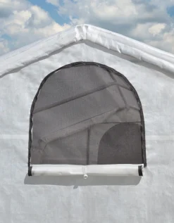 ShelterLogic Portable Greenhouses-GrowIT® Heavy Duty Peak Greenhouse, 12 ft. x 24 ft. x 8 ft.