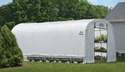 ShelterLogic Portable Greenhouses-GrowIT® Heavy Duty Round Greenhouse, 12 ft. x 24 ft. x 8 ft.