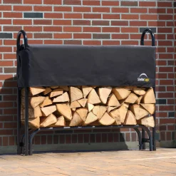 ShelterLogic Firewood Storage-Heavy Duty Firewood Rack, 4 ft.