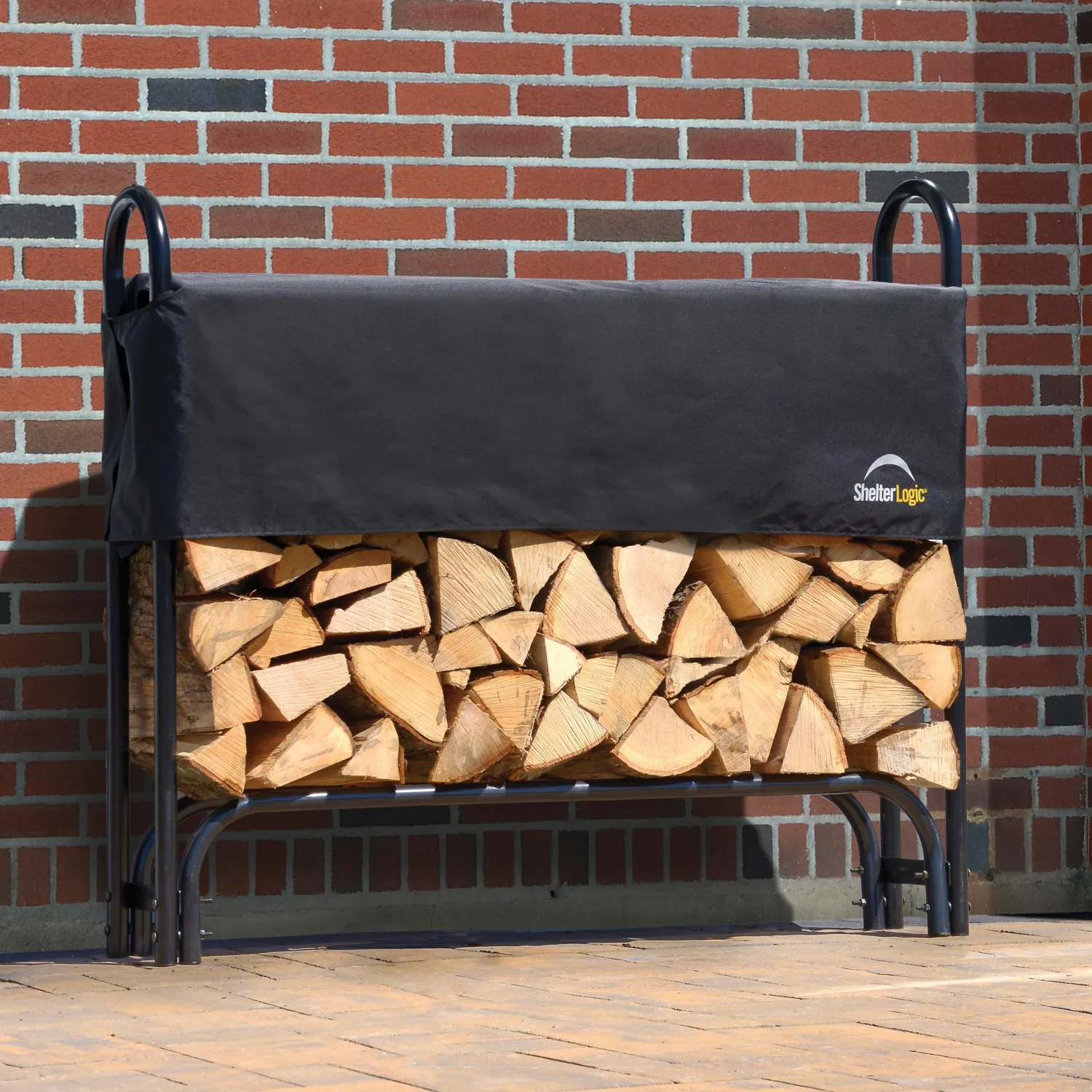 ShelterLogic Firewood Storage-Heavy Duty Firewood Rack, 4 ft.