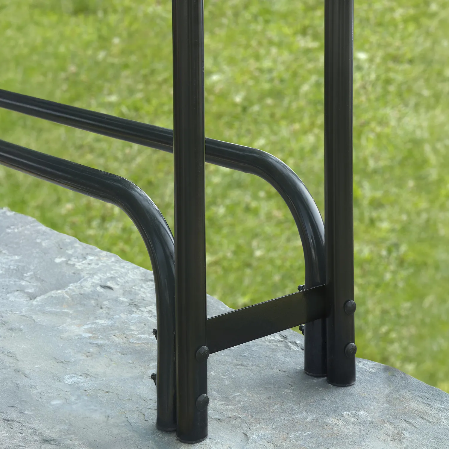 ShelterLogic Firewood Storage-Heavy Duty Firewood Rack, 8 ft.