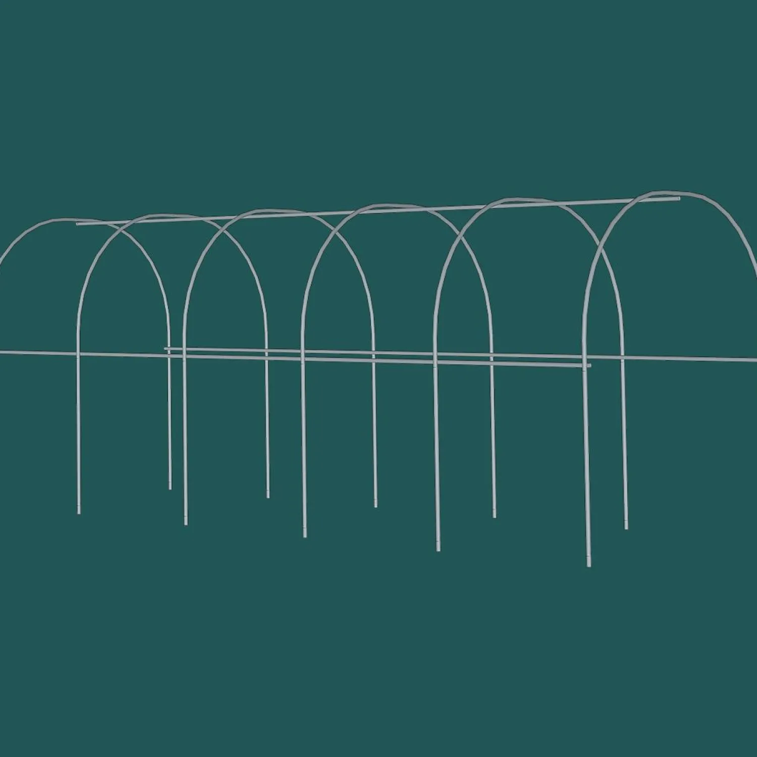 ShelterLogic High Tunnel Greenhouses-High Tunnel Greenhouse, Frame Only