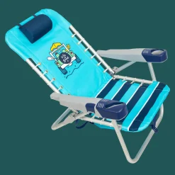 Life is Good® Backpack Beach Chairs-Island Blue Lace-up Backpack Beach Chair