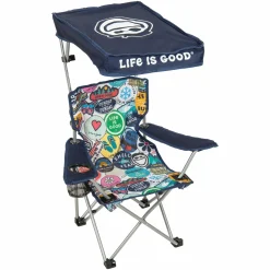 Life is Good® Canopy Chairs-Kids Canopy Quad Chair